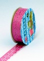 Taśmy ażurowe samoprzylepne PCW , Wzór ornament pink Kod : TL-LACE 23 Taśmy ażurowe samoprzylepne PCW , Wzór ornament pink Kod : TL-LACE 23