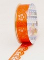 Taśmy ażurowe samoprzylepne PCW , Wzór kwiaty pomarańczowe Kod : TL-LACE 31 Taśmy ażurowe samoprzylepne PCW , Wzór kwiaty pomarańczowe Kod : TL-LACE 31