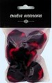 Pompony akrylowe 38 mm , kolory : czarny/czerwony , Kod : TL-POM38Z-3 Pompony akrylowe 38 mm , kolory : czarny/czerwony , Kod : TL-POM38Z-3