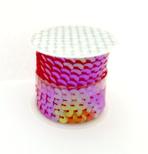 Taśma cekinowa 6mm,4mb opal czerwona Taśma cekinowa 6mm,4mb opal czerwona