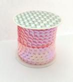 Taśma cekinowa 6mm 4mb, opal.jasny róż Taśma cekinowa 6mm 4mb, opal.jasny róż