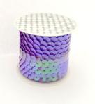 Taśma cekinowa 6mm,4mb opal.jasny fiolet Taśma cekinowa 6mm,4mb opal.jasny fiolet