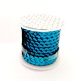 Taśma cekinowa 6mm,4mb metallic niebieski Taśma cekinowa 6mm,4mb metallic niebieski