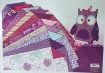 Design karton 200g 24x34cm a 20 ark mix fioletowy Design karton 200g 24x34cm a 20 ark mix fioletowy