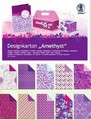 Blok -Designkarton- Amethyst / ametyst z kartonami w odcieniach fioletu. Kod towaru : UR22640099 Blok -Designkarton- Amethyst / ametyst z kartonami w odcieniach fioletu. Kod towaru : UR22640099