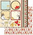 Papier do scrapbookingu :Motywy ślubne 2 . Opakowanie 5 arkuszy 30.5x30.5 cm. Kod towaru : UR70300089 Papier do scrapbookingu :Motywy ślubne 2 . Opakowanie 5 arkuszy 30.5x30.5 cm. Kod towaru : UR70300089