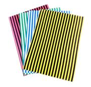 Tektura E kolorowa w pasy miks 4 ark Tektura E kolorowa w pasy miks 4 ark