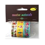 Taśmy samoprzylepne papierowe WASHI 3 szt. miks wzorów. Kod : WASHI-Z06 Taśmy samoprzylepne papierowe WASHI 3 szt. miks wzorów. Kod : WASHI-Z06