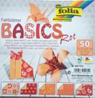 Origami 80g 15x15cm 50 ark BASIC czerwony Origami 80g 15x15cm 50 ark BASIC czerwony