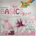 Origami 80g 15x15cm 50 ark BASIC różowy Origami 80g 15x15cm 50 ark BASIC różowy