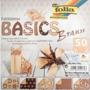 Origami 80g 10x10cm 50 ark BASIC brązowy Origami 80g 10x10cm 50 ark BASIC brązowy