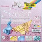 Origami 80g 15x15cm 50 ark SWEET Origami 80g 15x15cm 50 ark SWEET