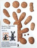 Szablon figurowy do quillingu 14.5x19cm  : Królik