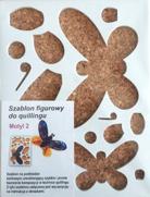 Szablon figurowy do quillingu 14.5x19cm  : Motyl 2