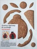 Szablon figurowy do quillingu 14.5x19cm  : Biedronka
