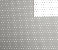Karton w mini kropki 300g/m2 24x34cma 5 ark  szary